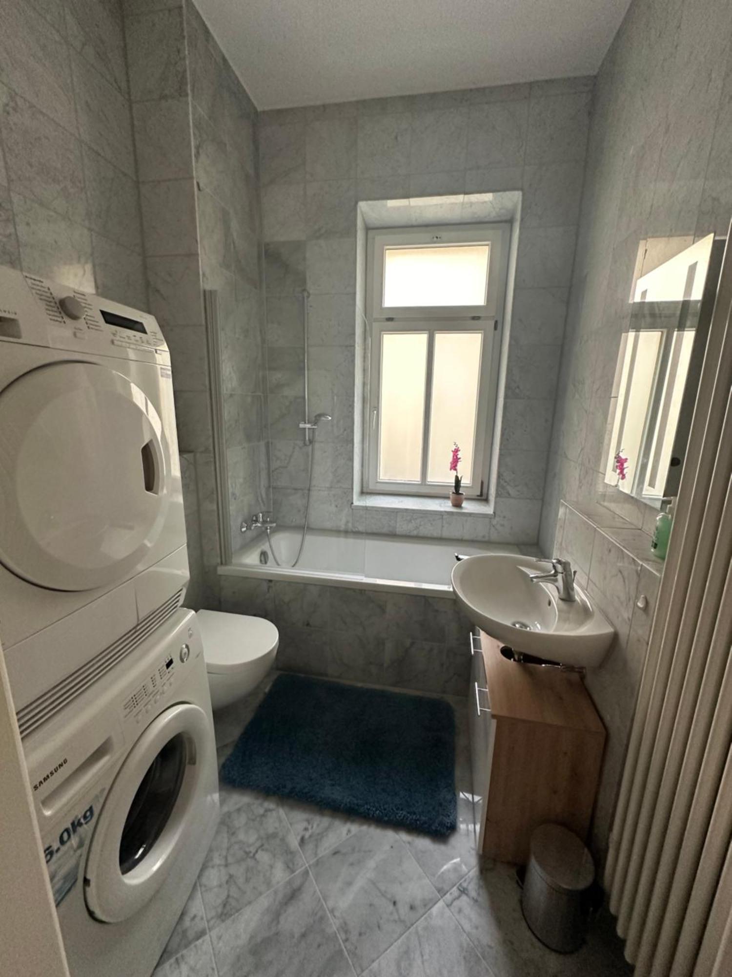 Ferienwohnung Matrix Leipzig Buitenkant foto